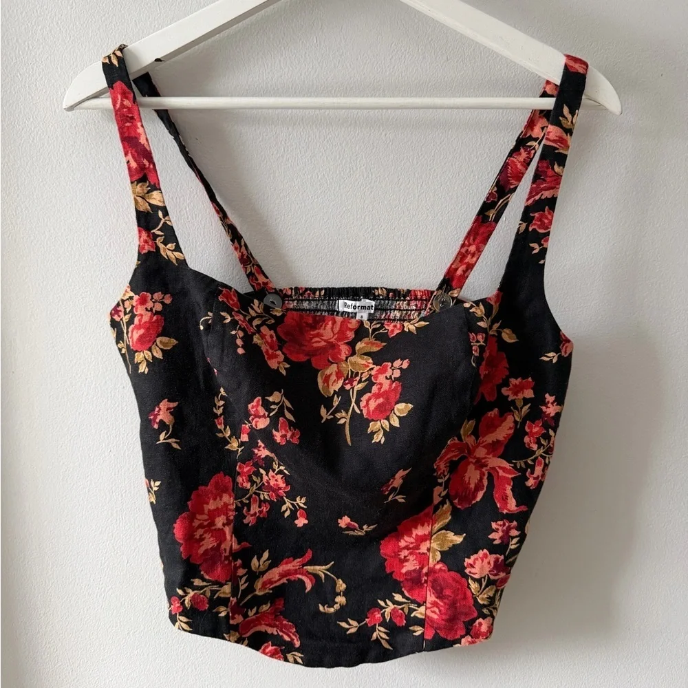 Reformation Vancouver Linen Two Piece